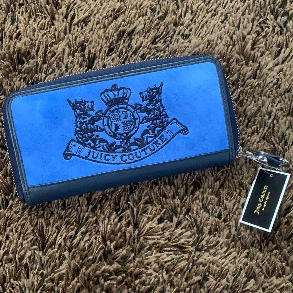 JUICY COUTURE blue new wallet